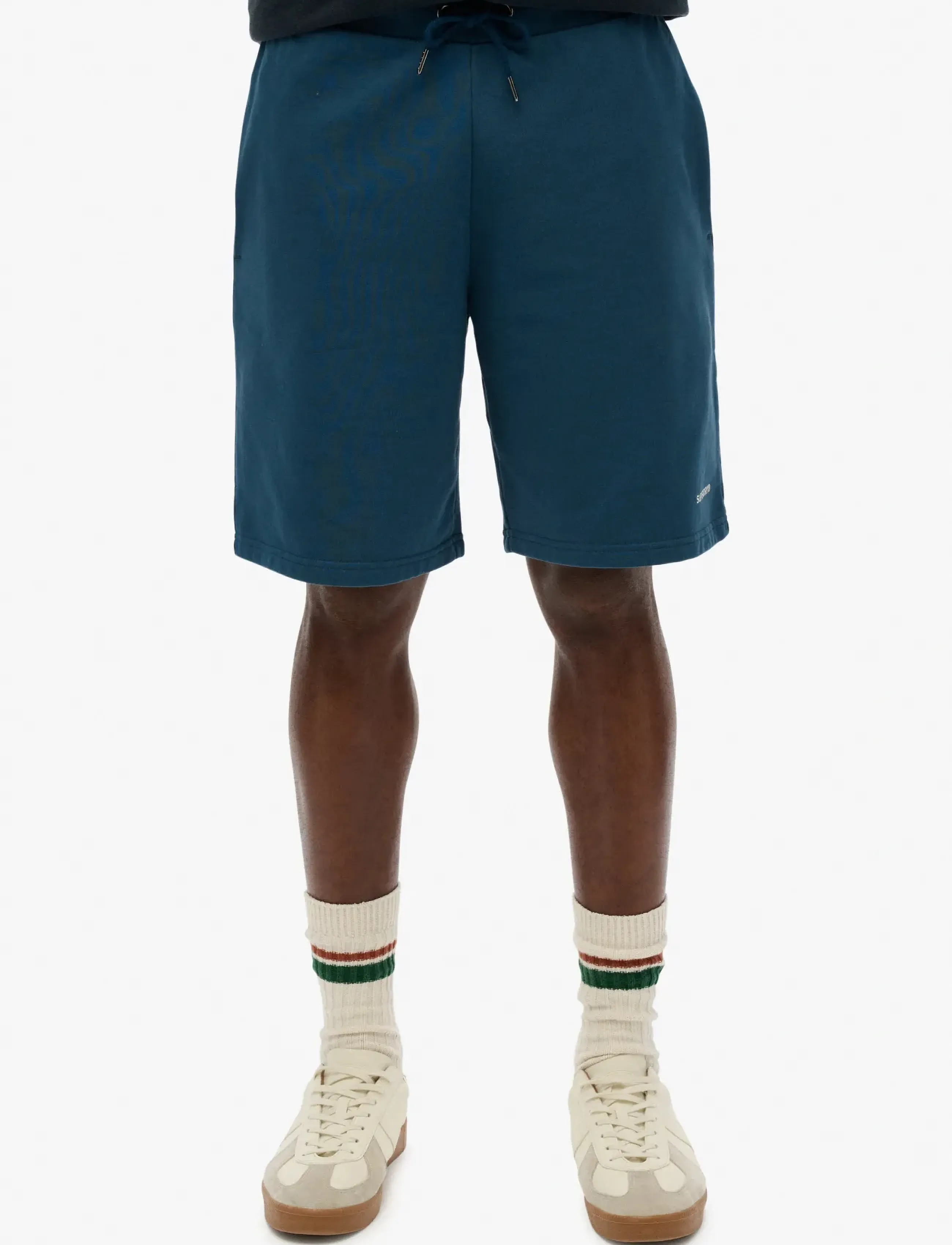 Superdry Plain Short, Mænd, Sweatshorts, Navy, Str: L