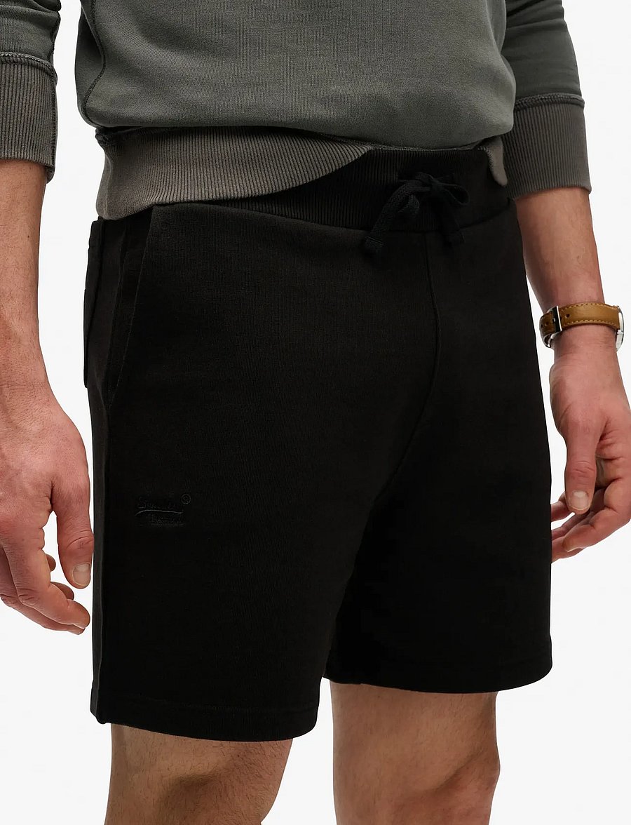 Superdry - ESSENTIAL LOGO CLASSIC SHORT - lühikesed dressipüksid - black - 4