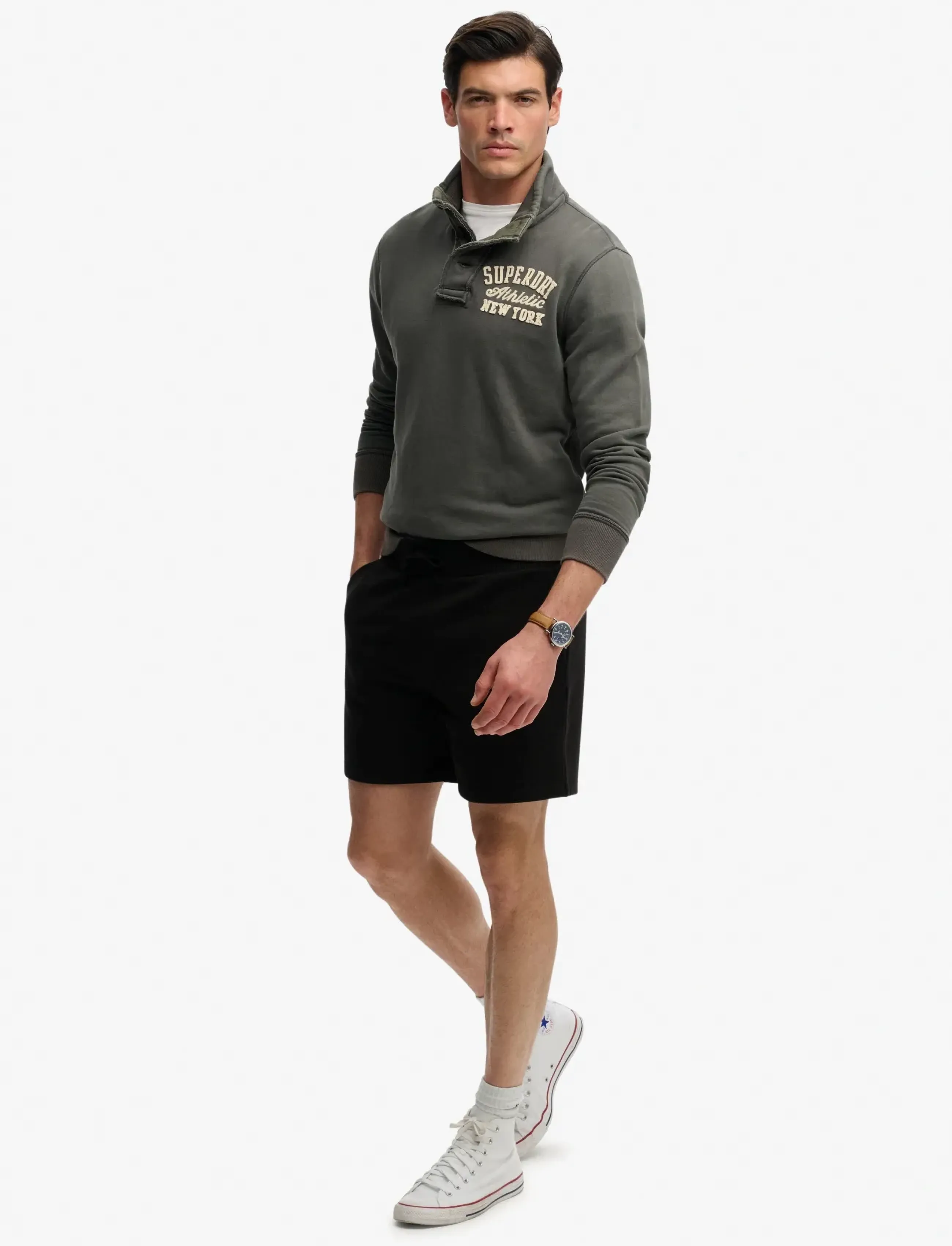 Superdry - ESSENTIAL LOGO CLASSIC SHORT - mehed - black - 5