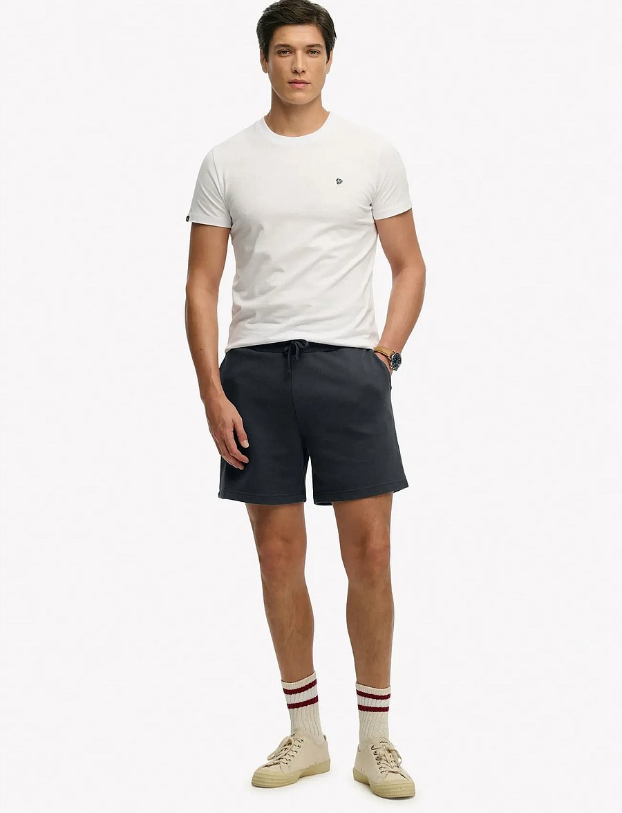 Superdry - ESSENTIAL LOGO CLASSIC SHORT - sweatshorts - eclipse navy - 0