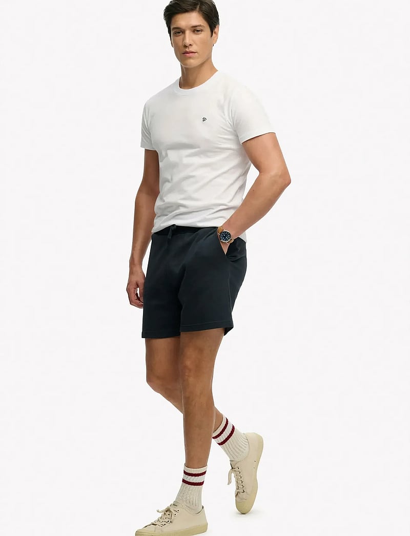 Superdry - ESSENTIAL LOGO CLASSIC SHORT - sweatshorts - eclipse navy - 5