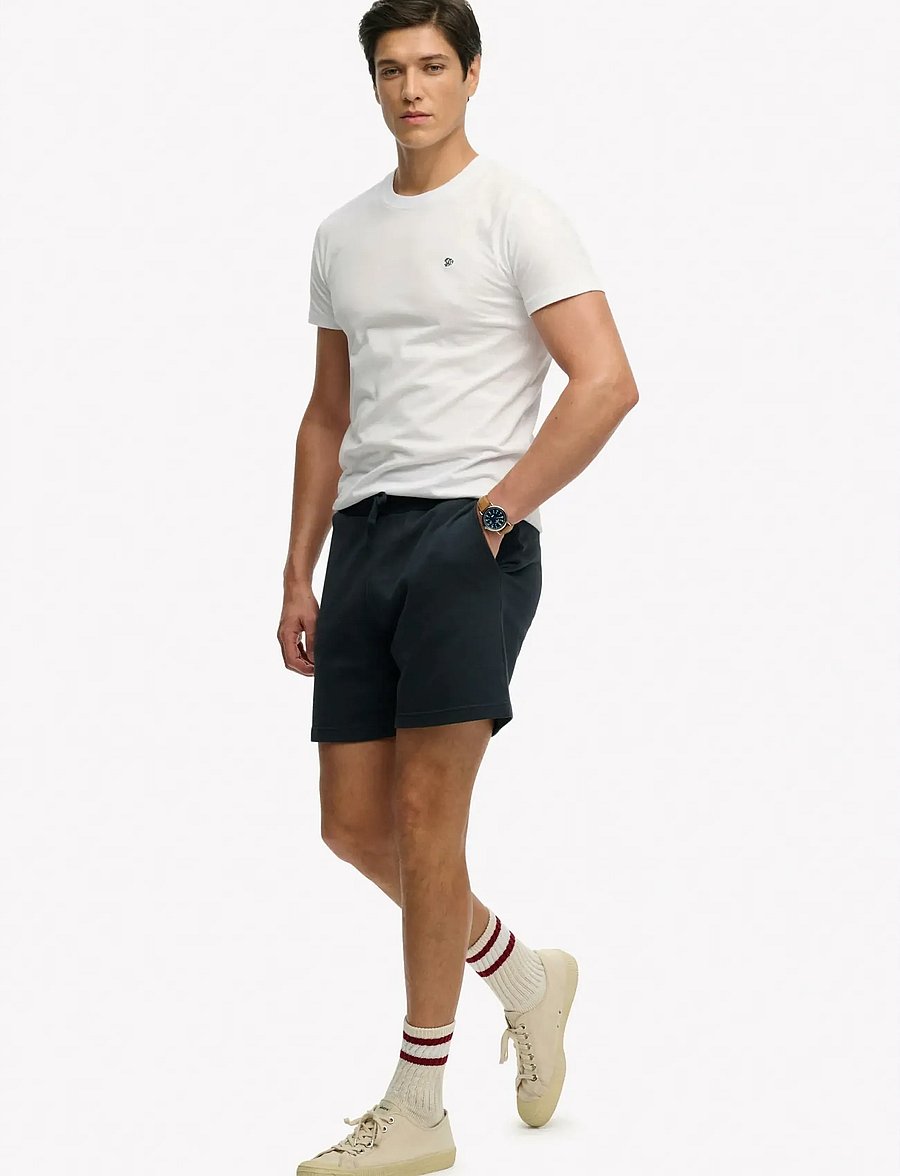 Superdry - ESSENTIAL LOGO CLASSIC SHORT - sweatshorts - eclipse navy - 5