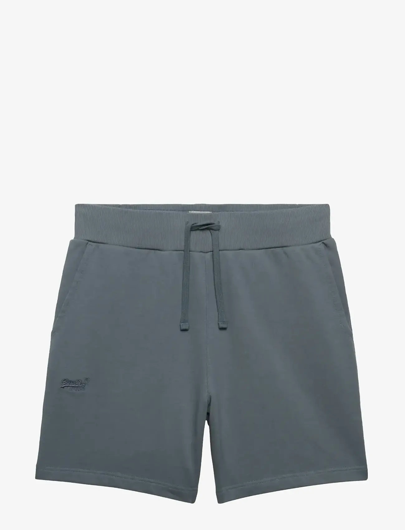Superdry - ESSENTIAL LOGO CLASSIC SHORT - sweat shorts - stormy weather blue - 1