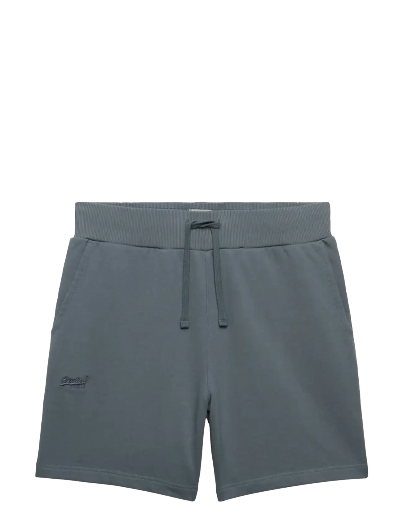 Superdry ESSENTIAL LOGO CLASSIC SHORT - Kläder - STORMY WEATHER BLUE / blue
