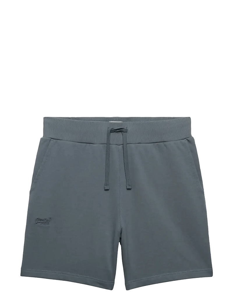 Superdry - ESSENTIAL LOGO CLASSIC SHORT - sweatshorts - stormy weather blue - 1