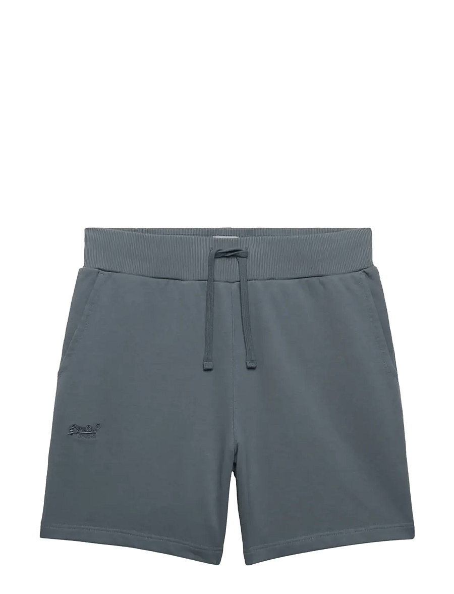 Superdry - ESSENTIAL LOGO CLASSIC SHORT - sweatshorts - stormy weather blue - 1