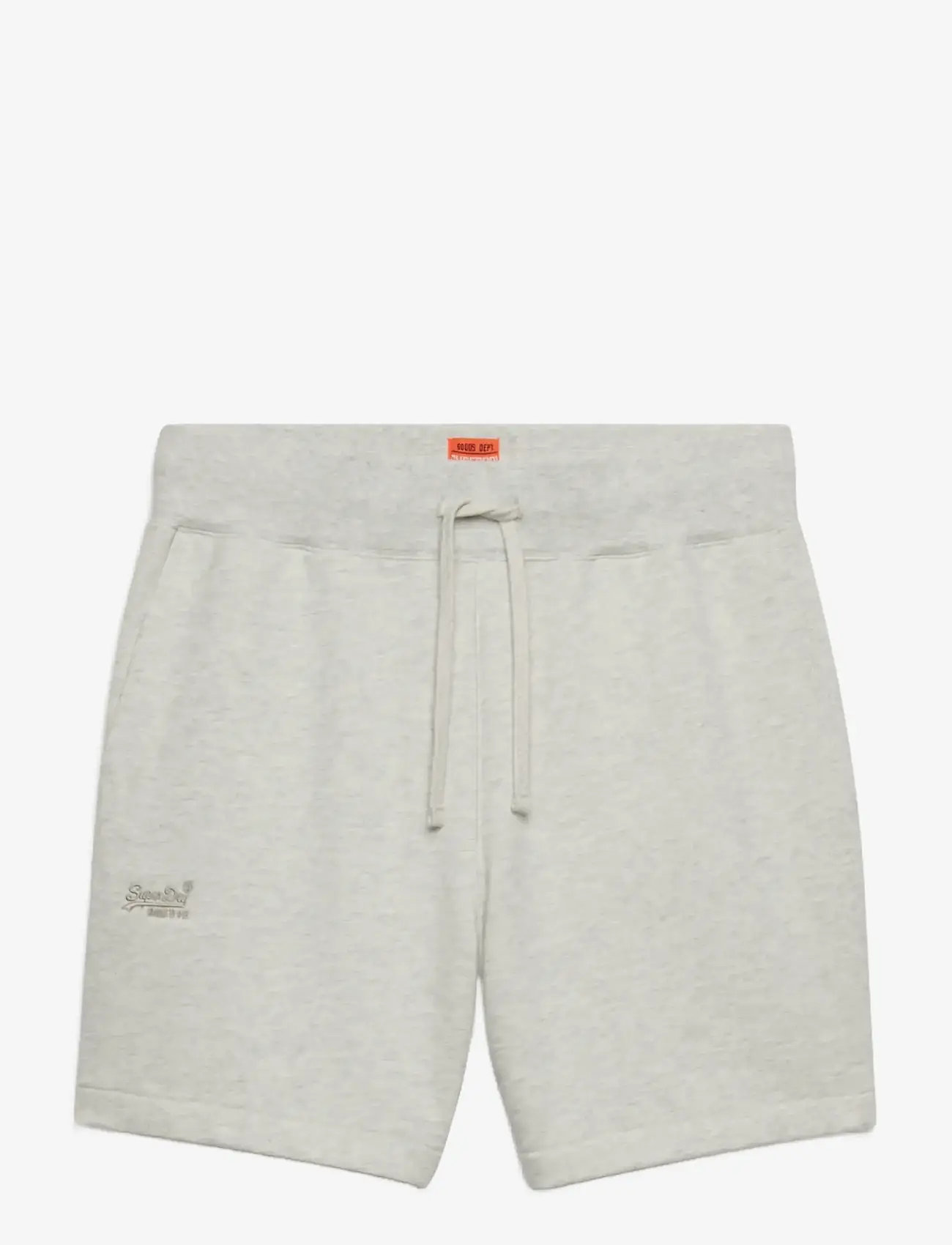 Superdry - ESSENTIAL LOGO CLASSIC SHORT - sweatshorts - straw grey marl - 1