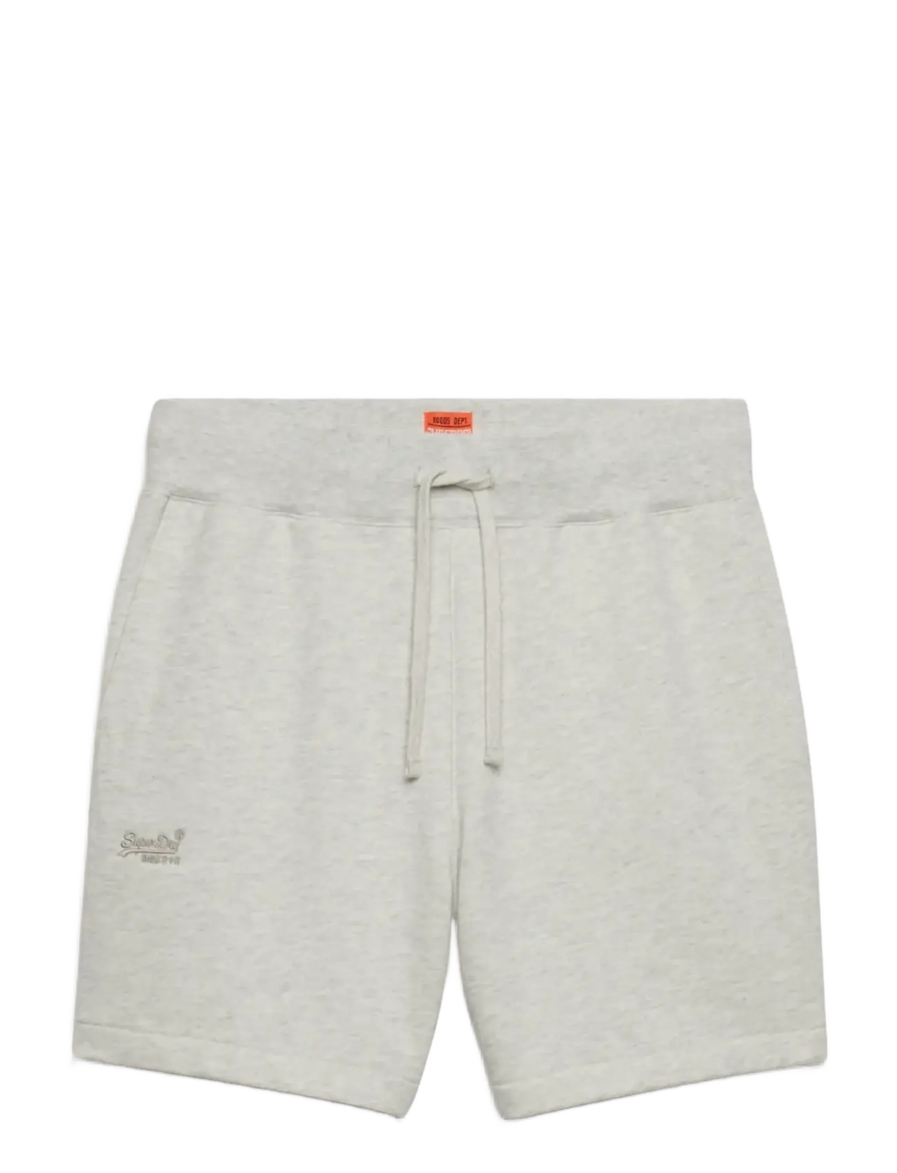 Superdry ESSENTIAL LOGO CLASSIC SHORT - App deal - STRAW GREY MARL / grey