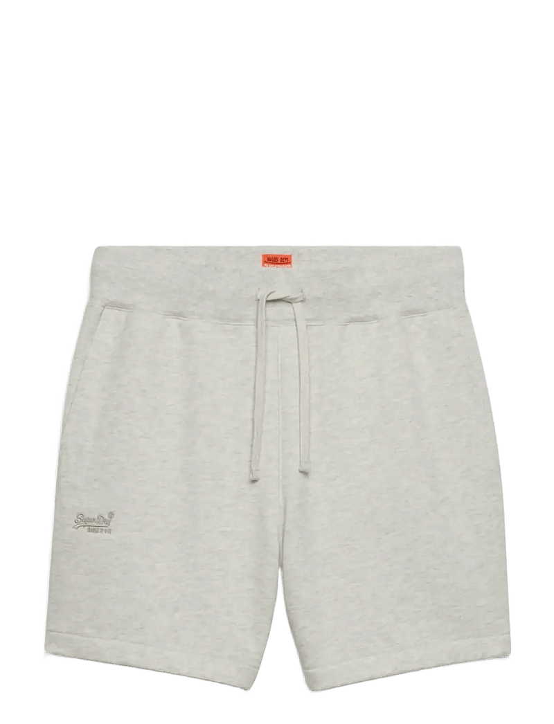 Superdry - ESSENTIAL LOGO CLASSIC SHORT - sweatshorts - straw grey marl - 1