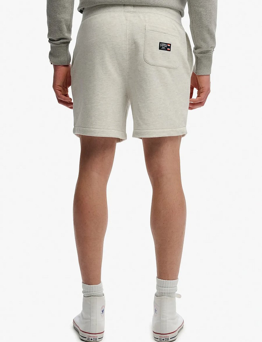 Superdry - ESSENTIAL LOGO CLASSIC SHORT - lühikesed dressipüksid - straw grey marl - 4