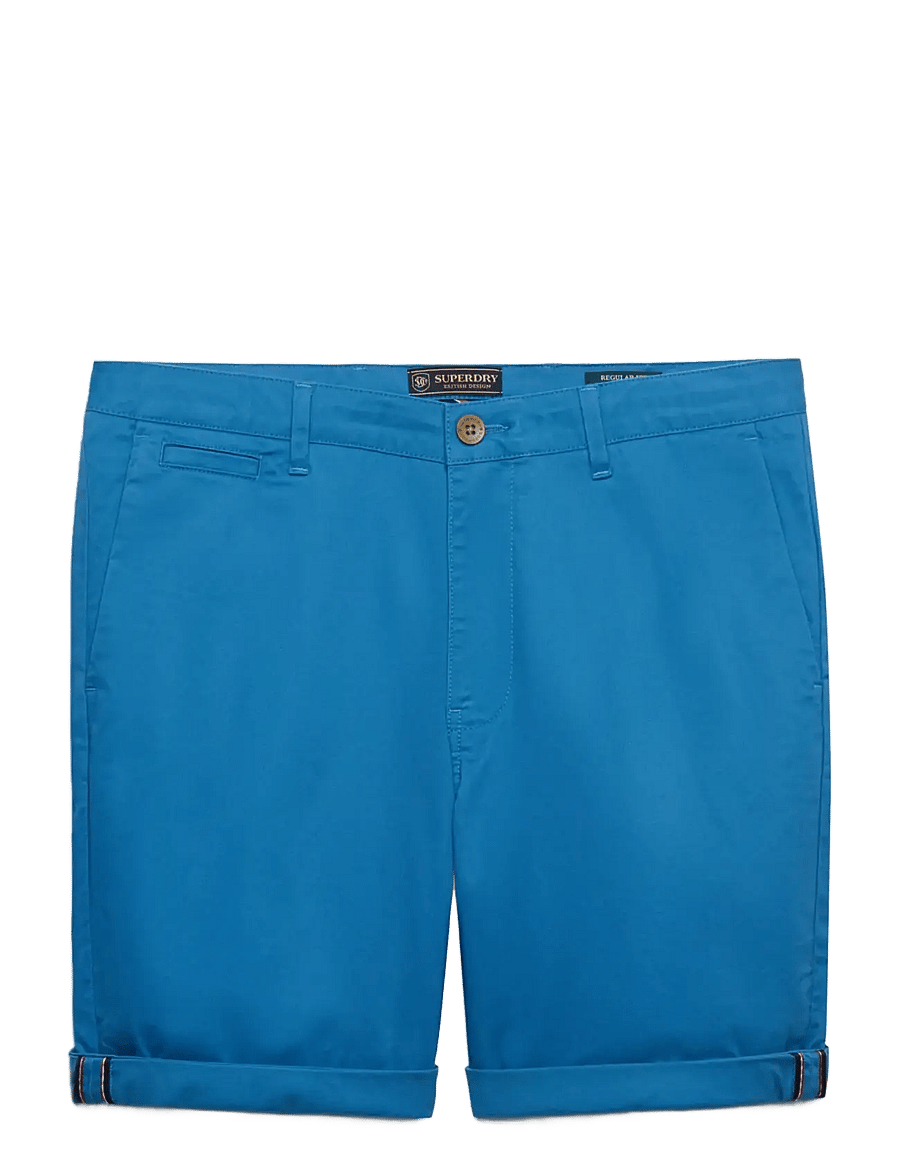Superdry - PREMIUM REGULAR CHINO SHORT - chinos shorts - cali blue - 1