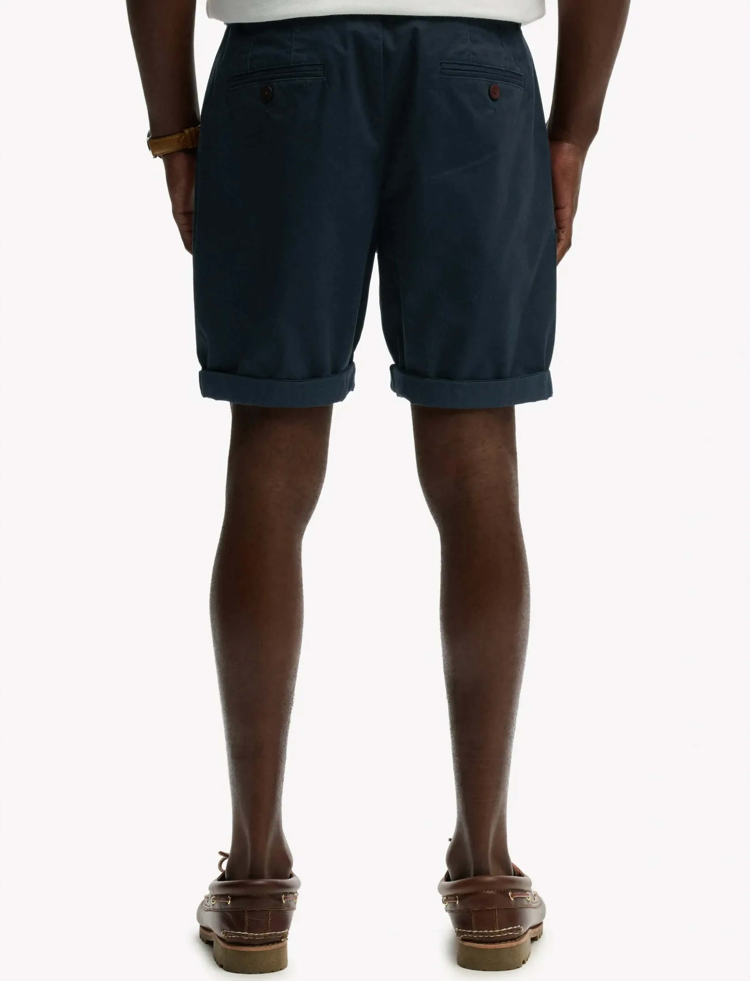 Superdry - PREMIUM REGULAR CHINO SHORT - chino stila šorti - eclipse navy - 3