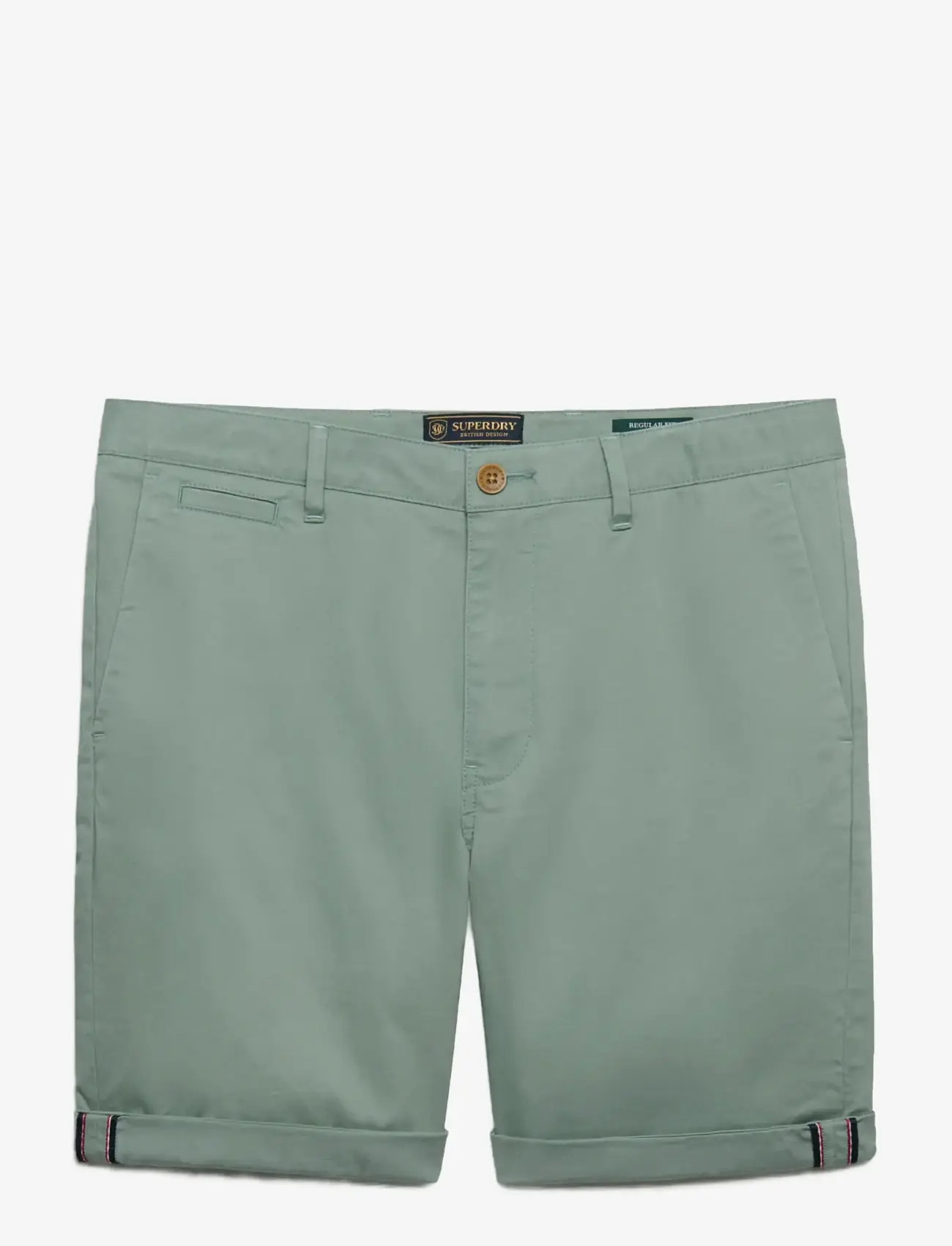 Superdry - PREMIUM REGULAR CHINO SHORT - chinos shorts - sage green - 1