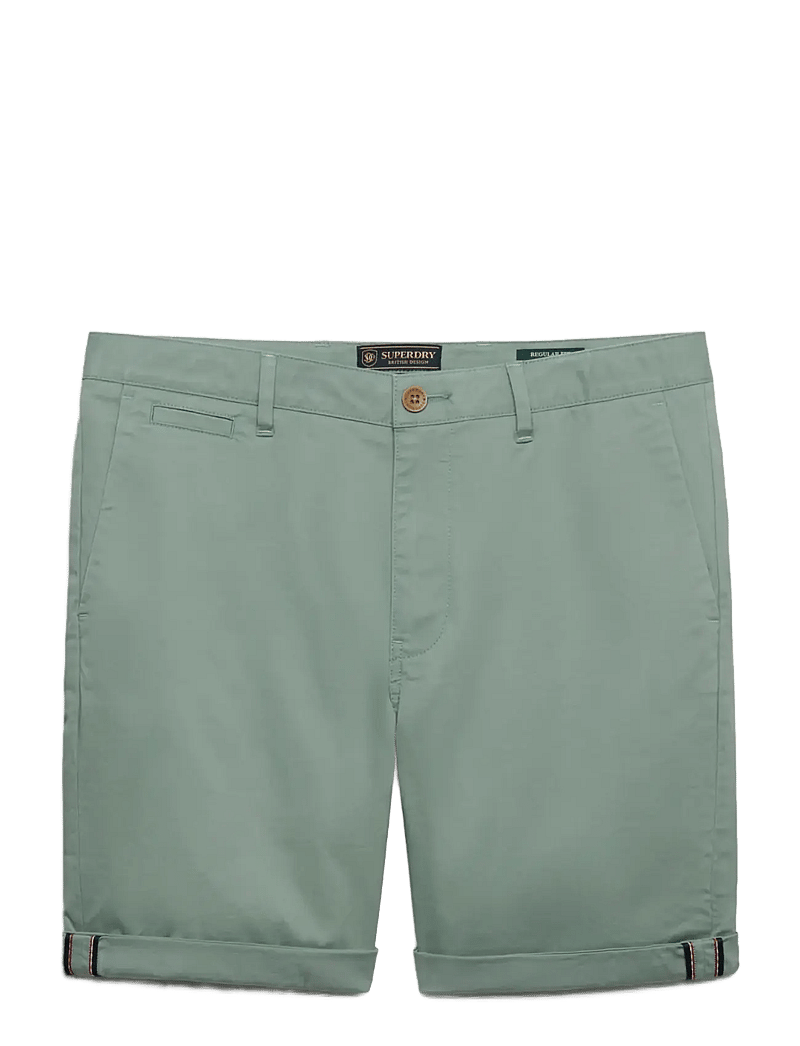 Superdry - PREMIUM REGULAR CHINO SHORT - chinos shorts - sage green - 1
