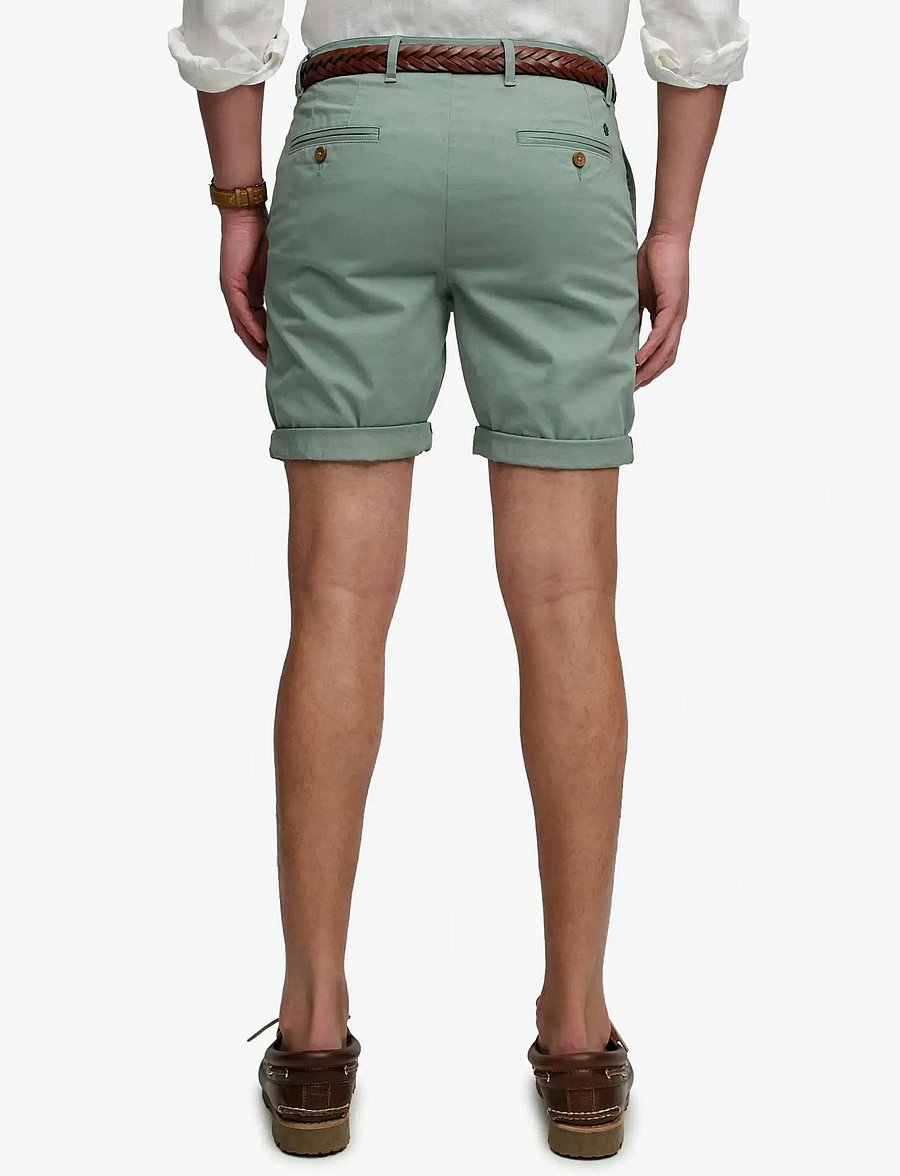 Superdry - PREMIUM REGULAR CHINO SHORT - chinos shorts - sage green - 2