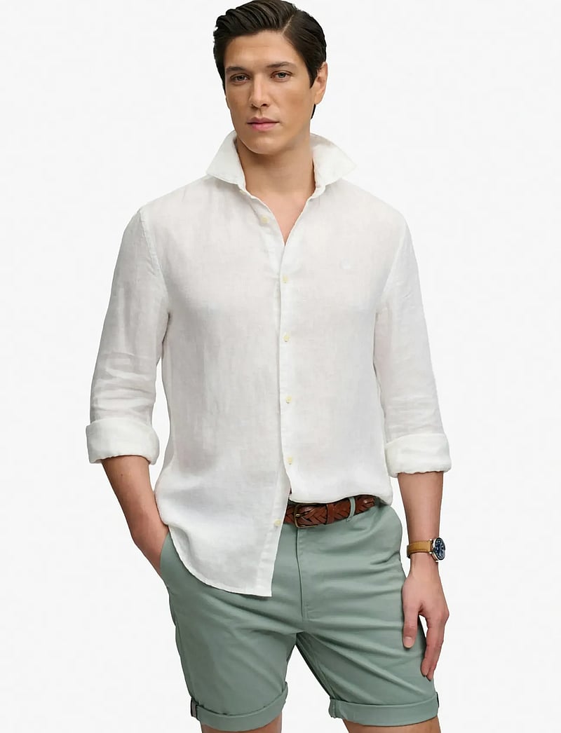 Superdry - PREMIUM REGULAR CHINO SHORT - chinos shorts - sage green - 5
