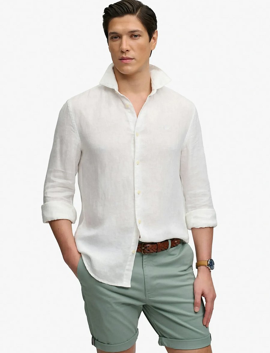 Superdry - PREMIUM REGULAR CHINO SHORT - chinos shorts - sage green - 5