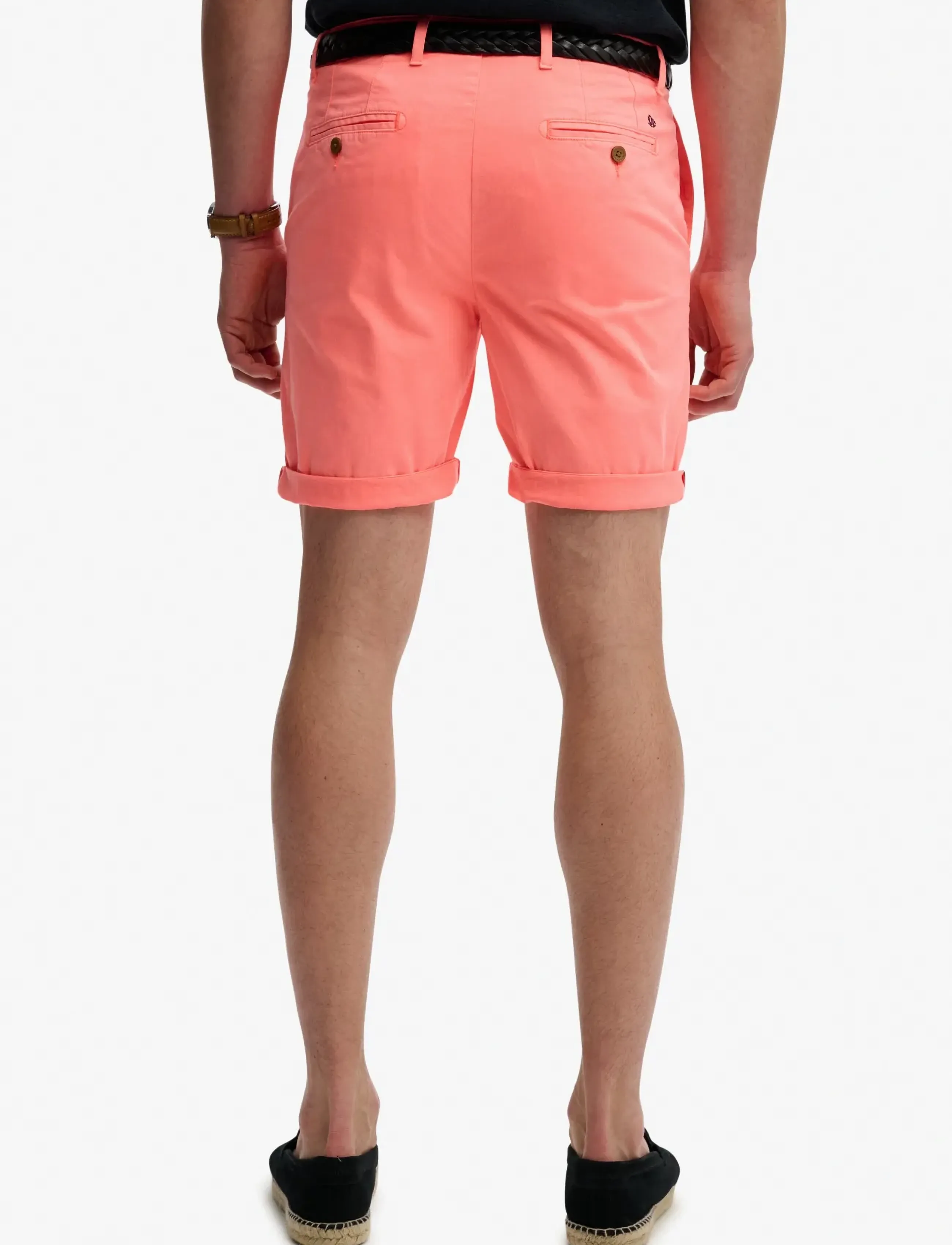 Superdry - PREMIUM REGULAR CHINO SHORT - chinos shorts - torch flame orange - 2