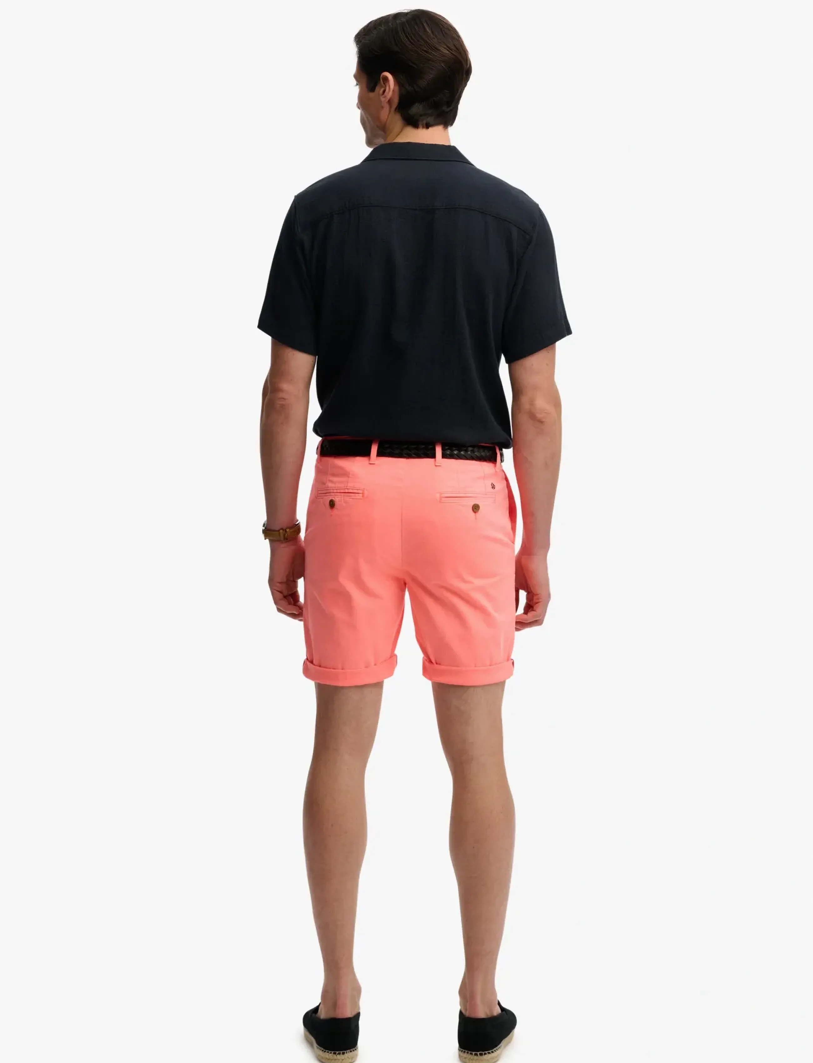 Superdry - PREMIUM REGULAR CHINO SHORT - chinos shorts - torch flame orange - 4