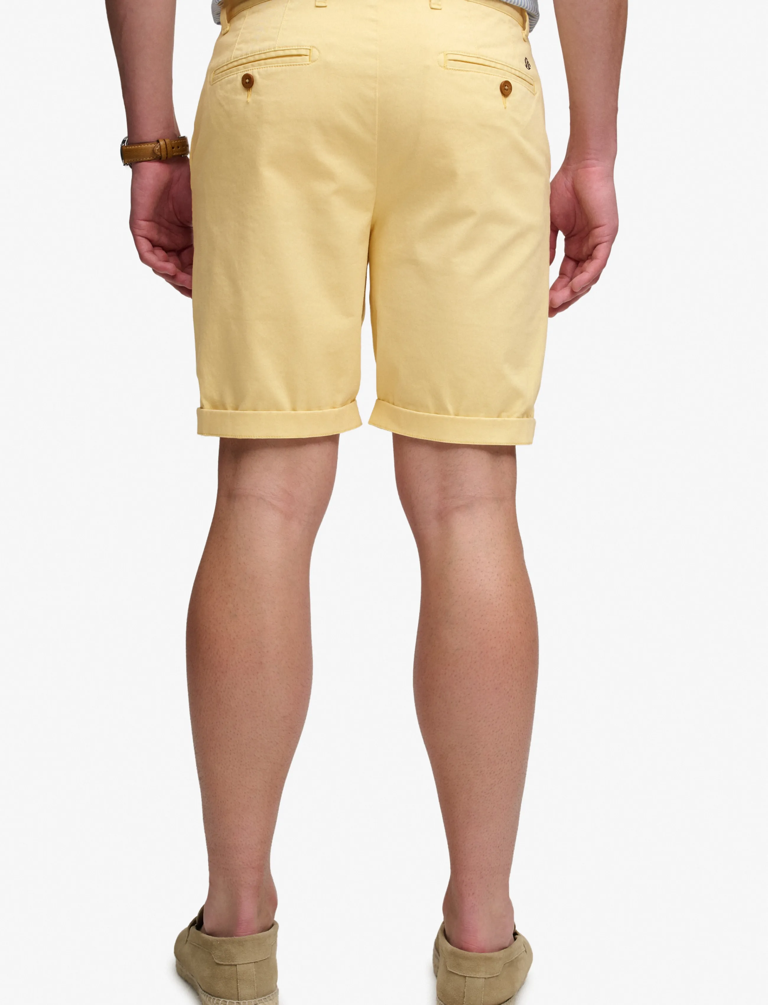 Superdry - PREMIUM REGULAR CHINO SHORT - chinos shorts - washed yellow - 3