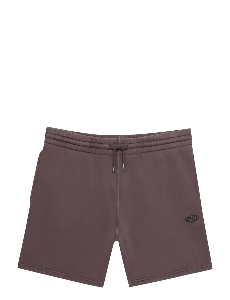 Superdry - MICRO LOGO SHORT - mjúkar stuttbuxur - shale dark grey - 1