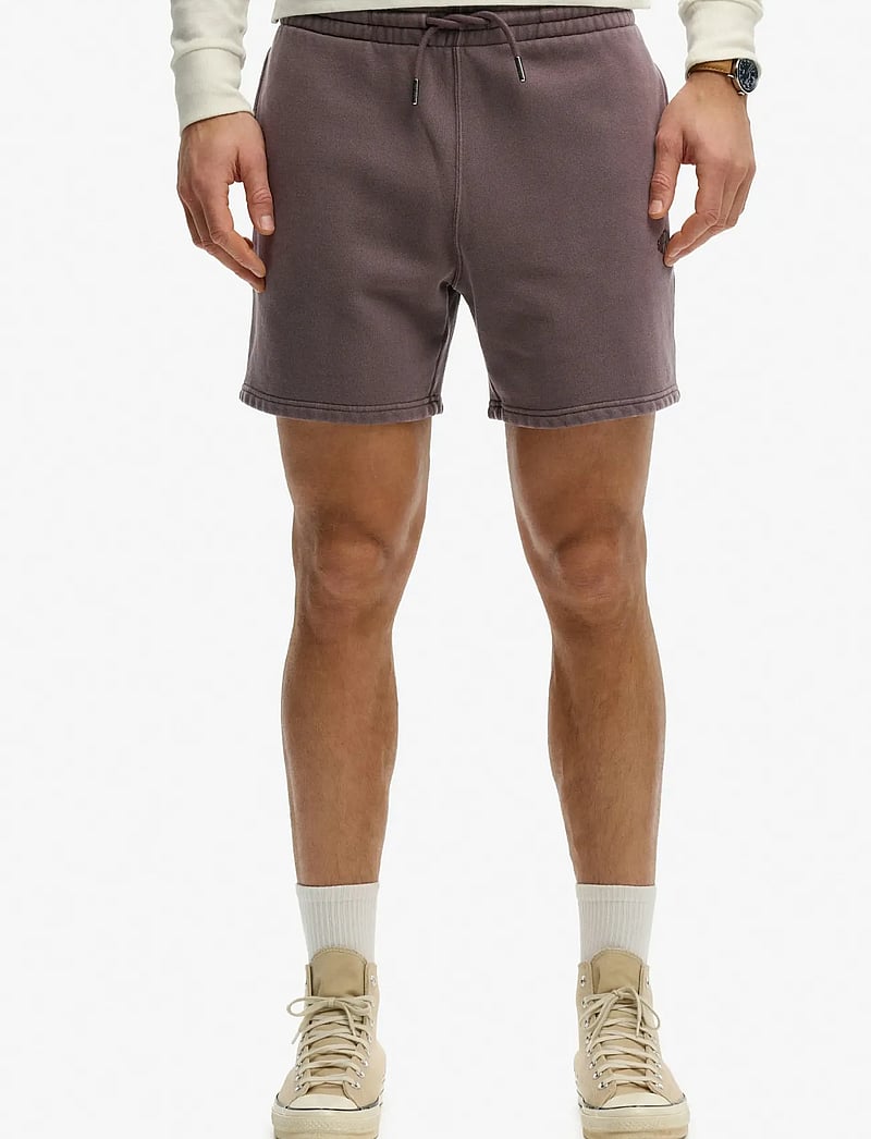 Superdry - MICRO LOGO SHORT - sweatshorts - shale dark grey - 2