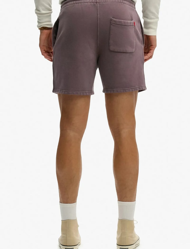 Superdry - MICRO LOGO SHORT - sweatshorts - shale dark grey - 3