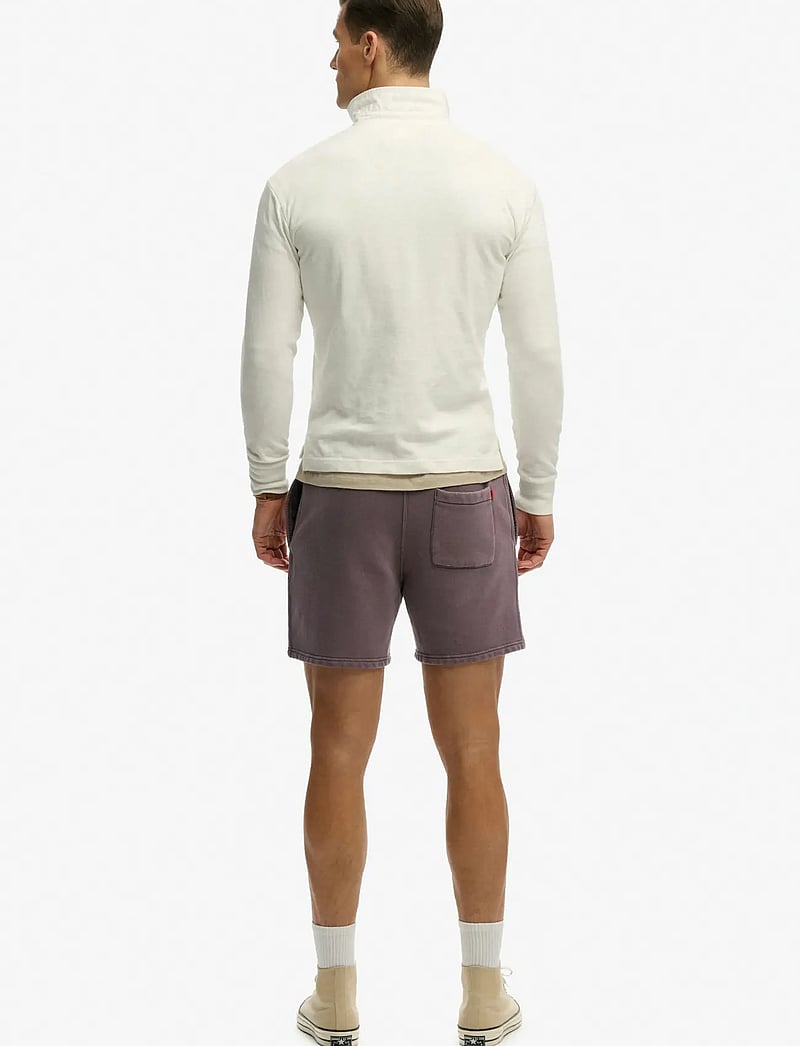 Superdry - MICRO LOGO SHORT - sweatshorts - shale dark grey - 5