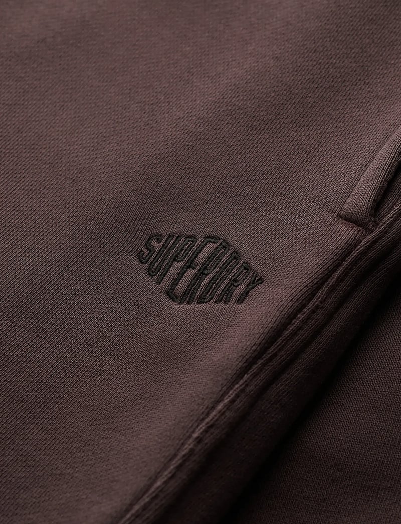 Superdry - MICRO LOGO SHORT - sweatshorts - shale dark grey - 1