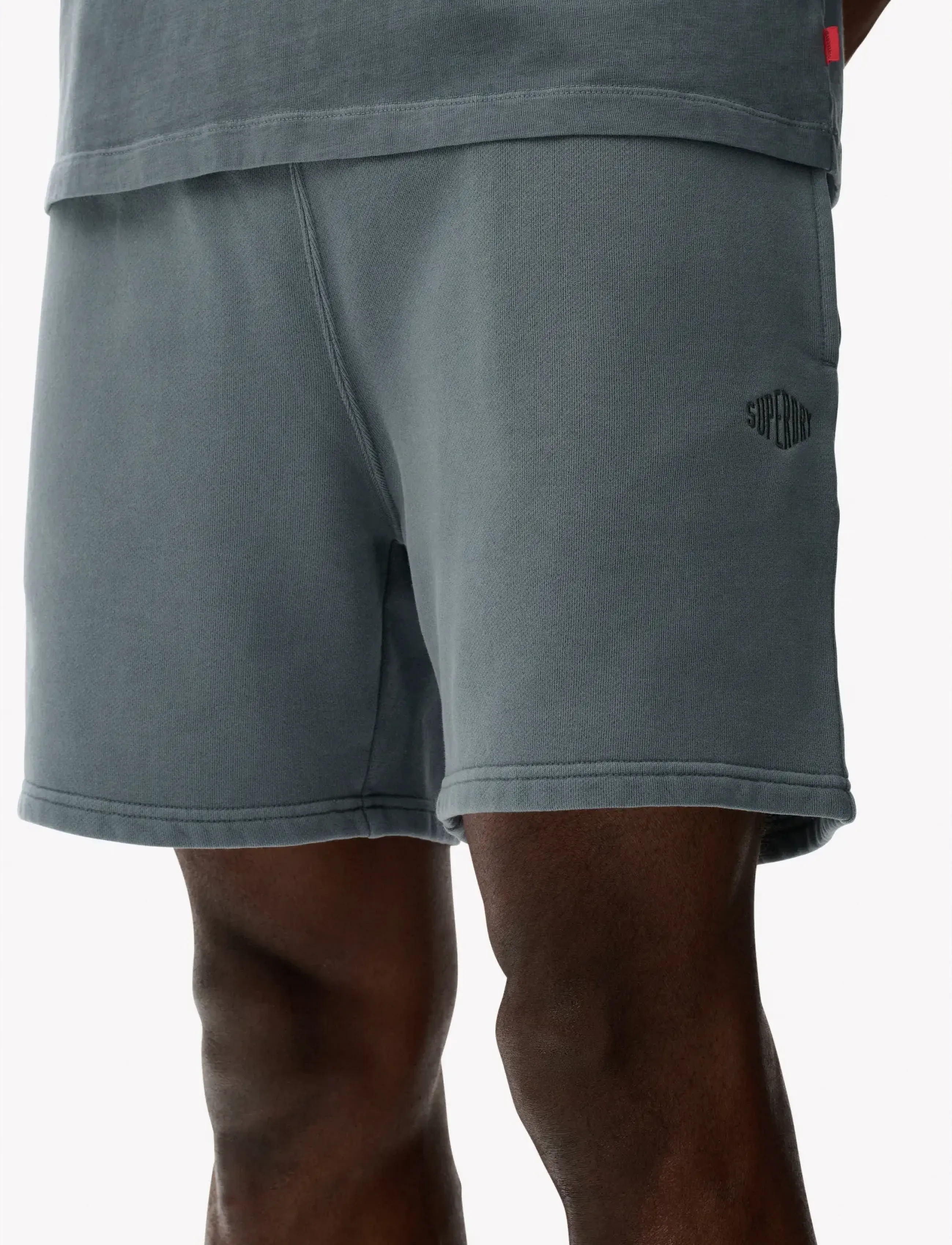 Superdry - MICRO LOGO SHORT - mænd - stormy weather blue - 3