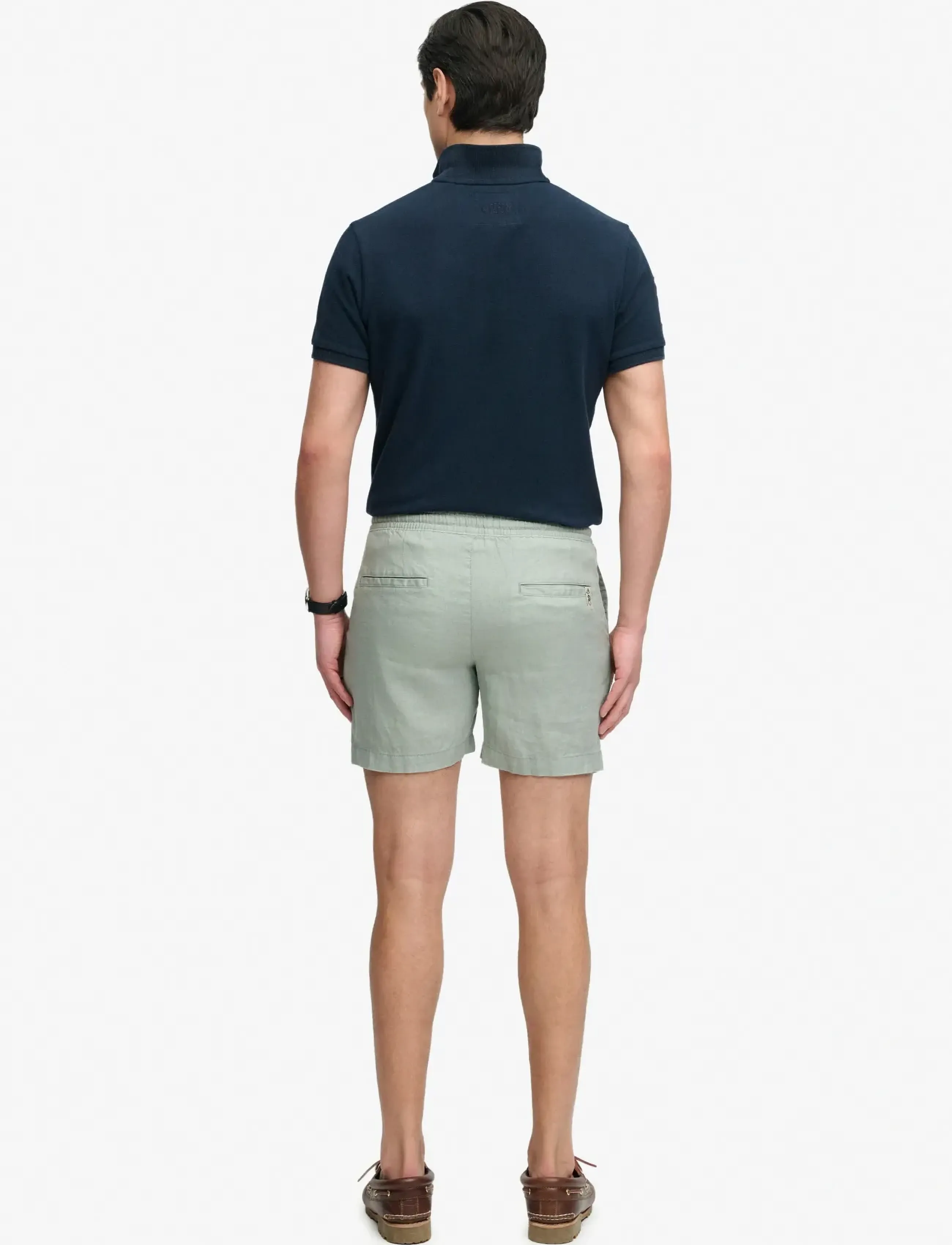 Superdry Merchant Linen Short linneshorts herr – bild 7
