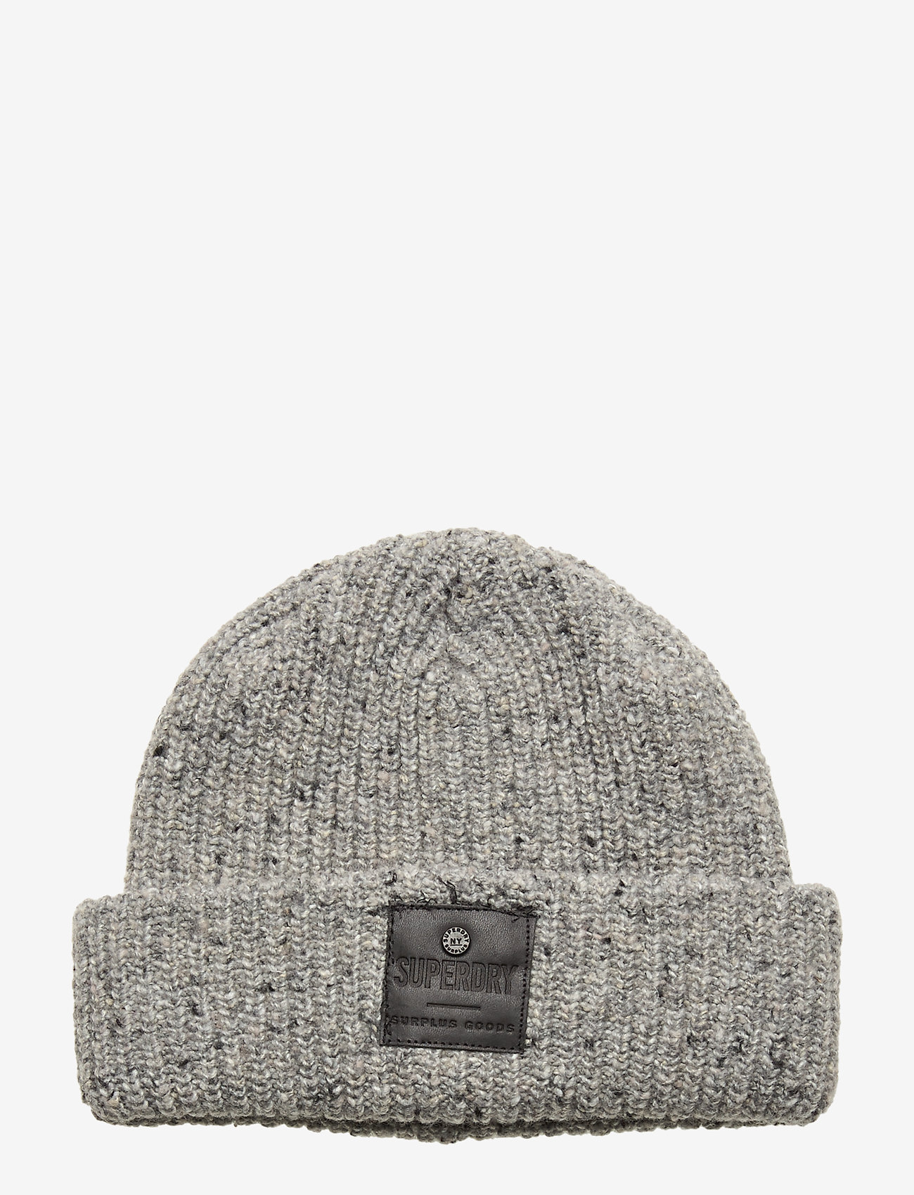 Superdry - SURPLUS GOODS TWEED BEANIE - ice tweed - 0