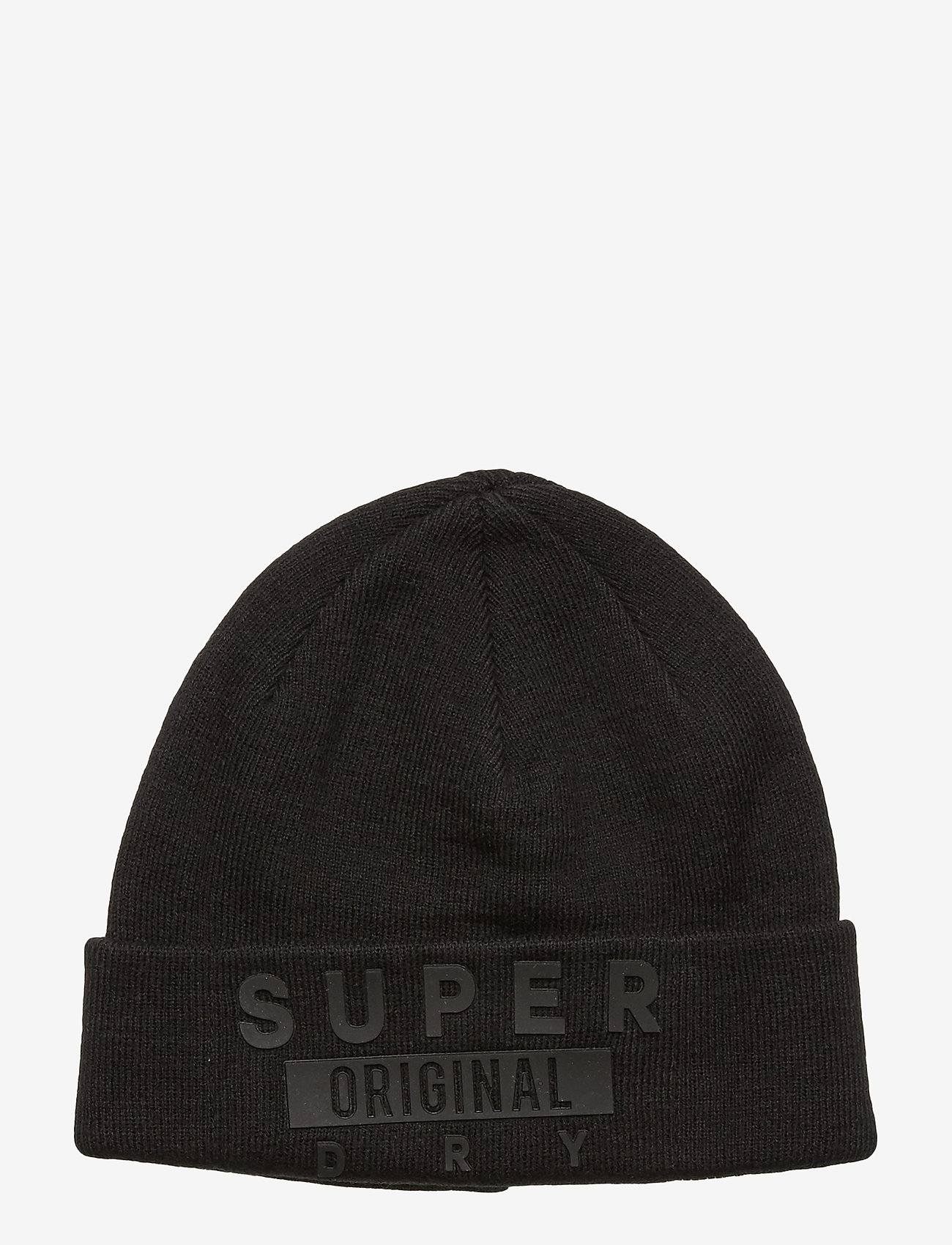 SUPER LOGO BEANIE - BLACK