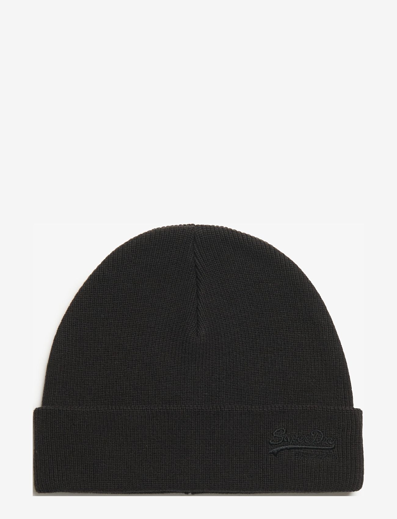 Superdry - ESSENTIAL LOGO KNITTED BEANIE - die niedrigsten preise - black - 0