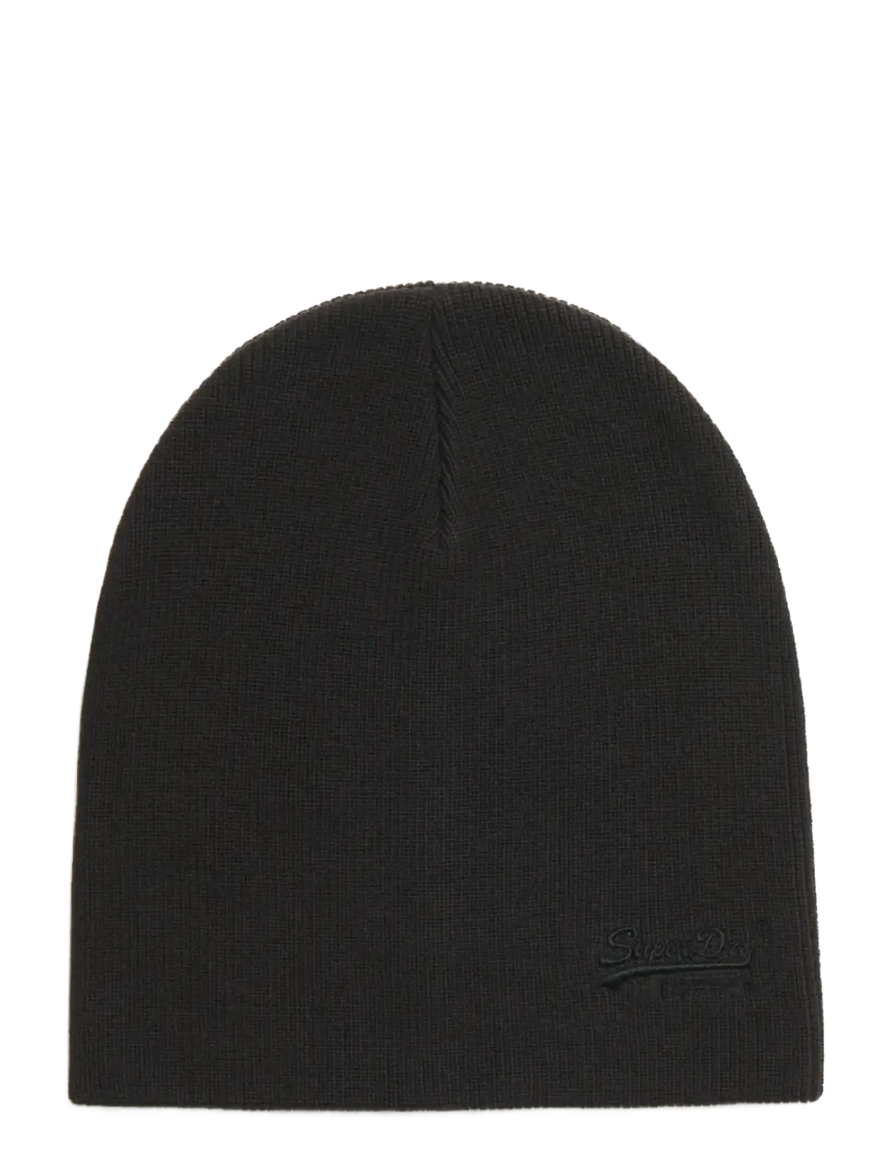 Superdry - ESSENTIAL LOGO KNITTED BEANIE - kollektioner - black - 1