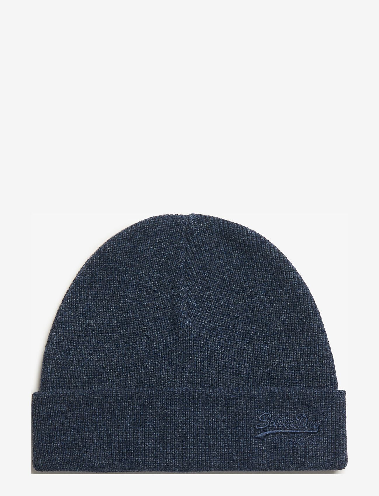 Superdry - ESSENTIAL LOGO KNITTED BEANIE - collections - richest navy marl - 0