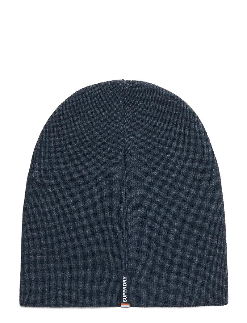 Superdry - ESSENTIAL LOGO KNITTED BEANIE - kollektionen - richest navy marl - 0