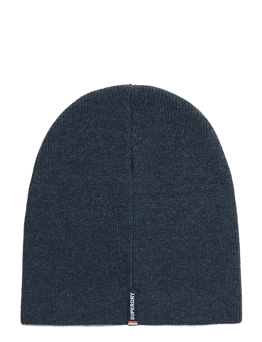 Superdry - ESSENTIAL LOGO KNITTED BEANIE - collections - richest navy marl - 0