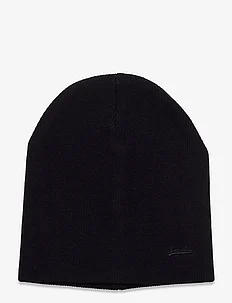 KNITTED LOGO BEANIE HAT, Superdry