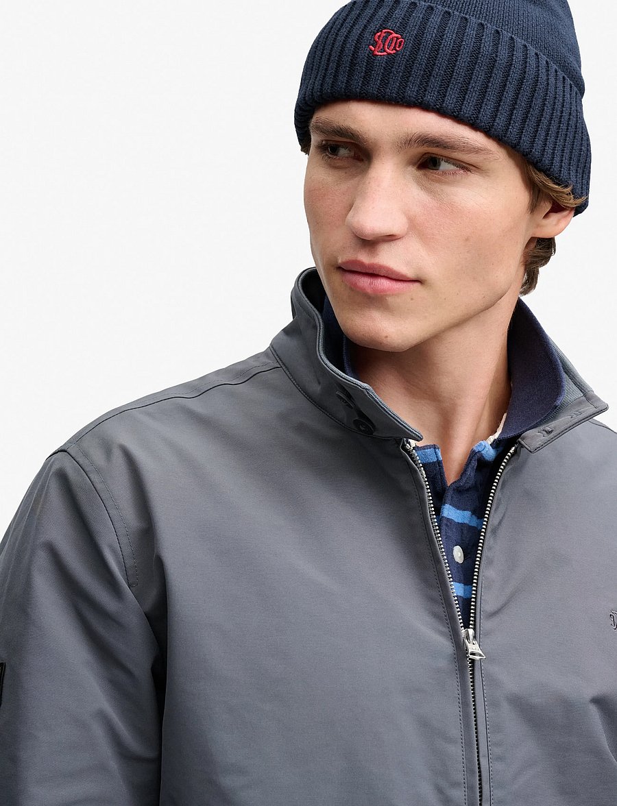 Superdry - SD LOGO BEANIE - mützen - eclipse navy - 0