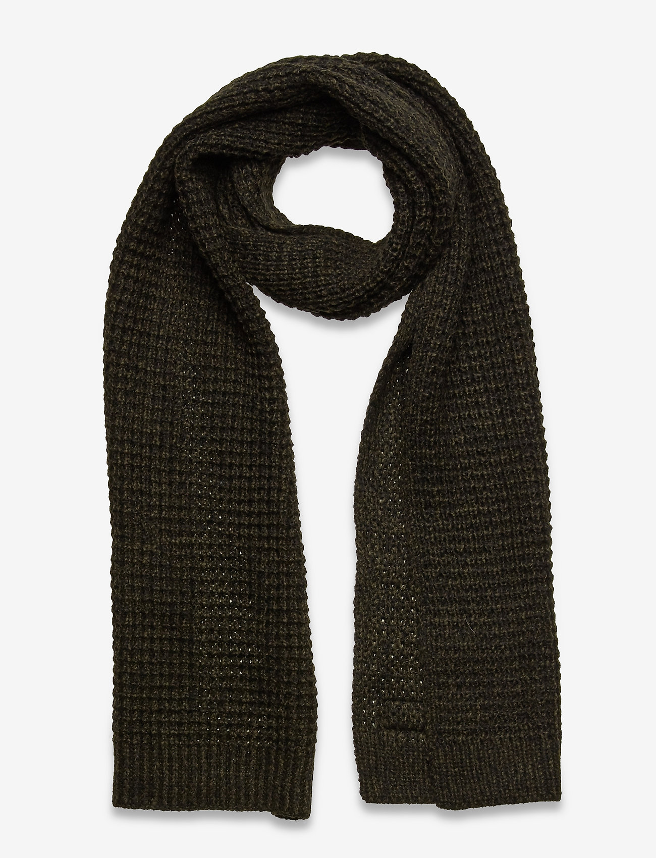 Superdry - STOCKHOLM SCARF - khaki/black twist - 0