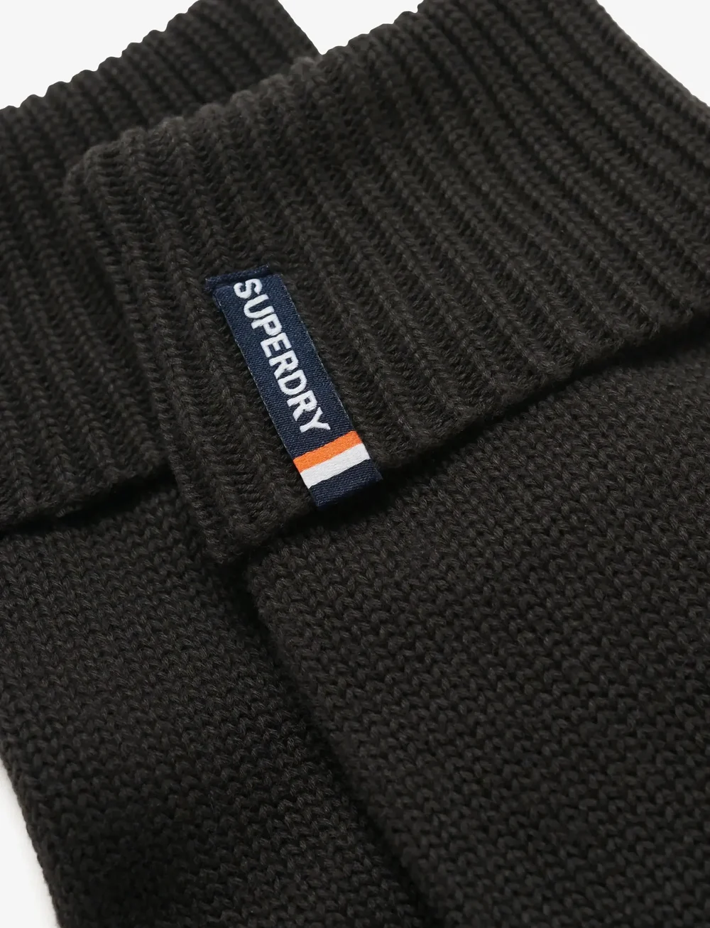 Superdry - ESSENTIAL LOGO KNITTED GLOVES - kollektioner - black - 2