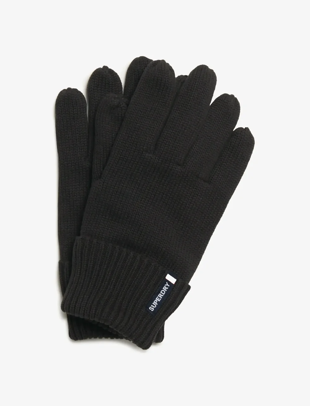 Superdry - ESSENTIAL LOGO KNITTED GLOVES - kollektioner - black - 3
