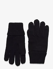 Superdry - KNITTED LOGO GLOVES - lowest prices - black - 0