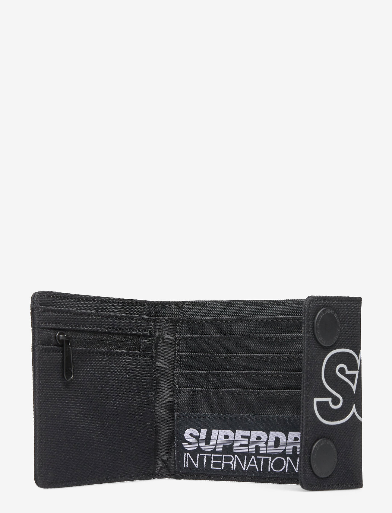 Superdry - REFLECTIVE LINEMAN POP WALLET - black - 4