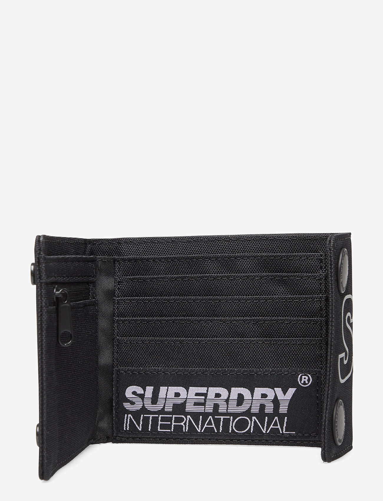 Superdry - REFLECTIVE LINEMAN POP WALLET - black - 5