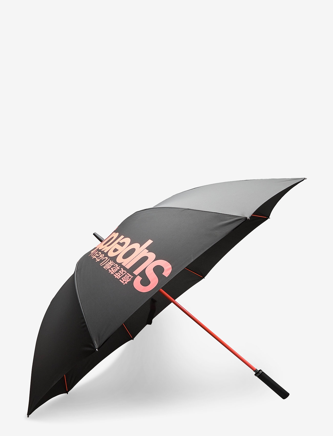 Superdry - SD GOLF UMBRELLA - black/orange - 0