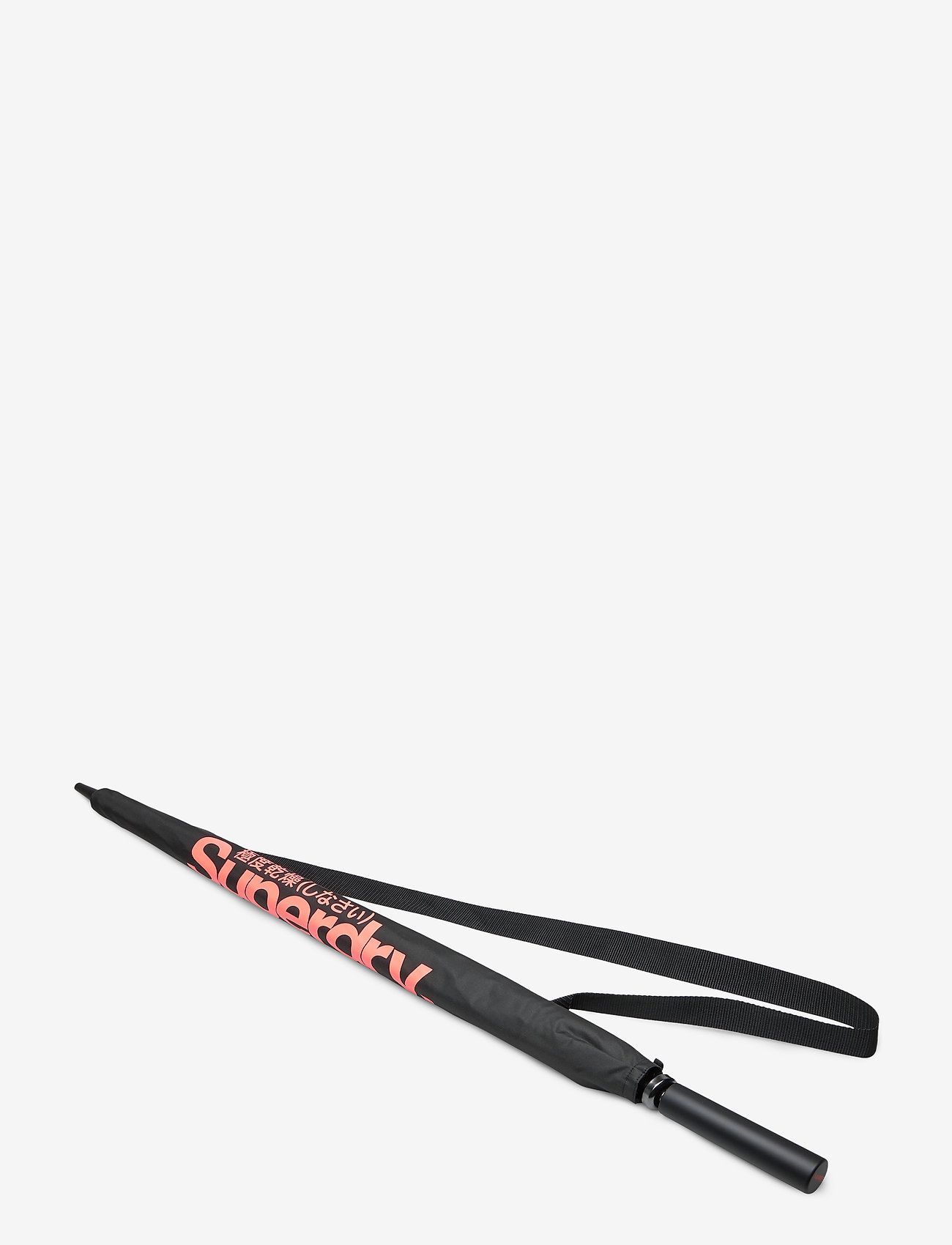 Superdry - SD GOLF UMBRELLA - black/orange - 3