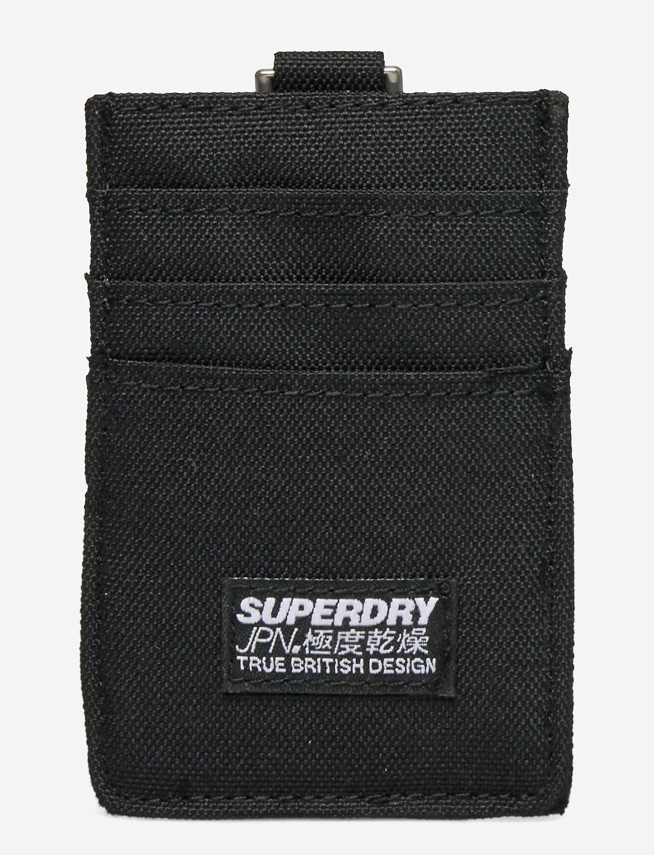 Superdry - FABRIC CARD WALLET - black - 0