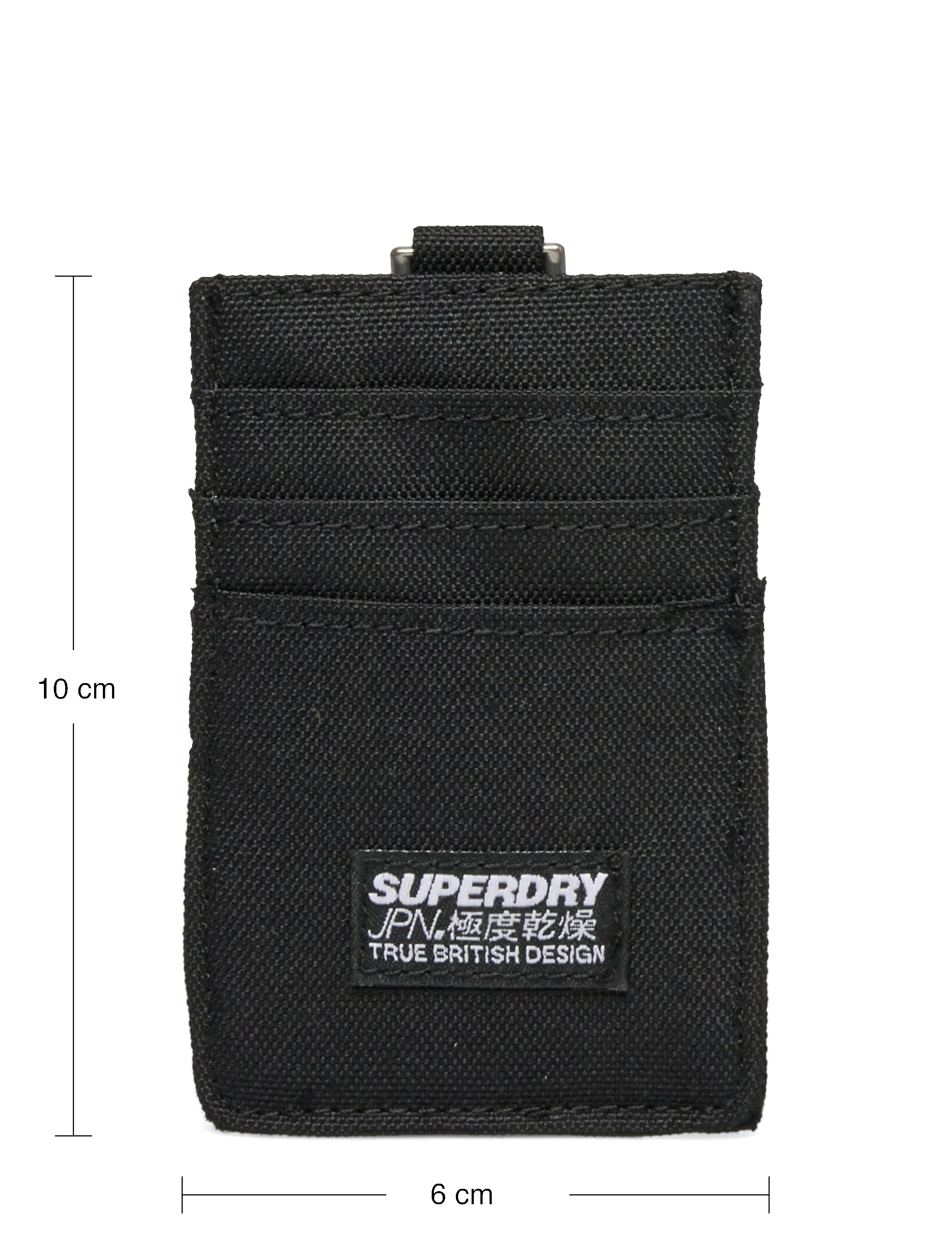 Superdry - FABRIC CARD WALLET - black - 3